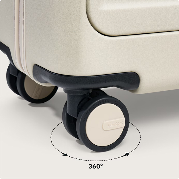 Kofer Loctek FlexiSpot FLG20P-WH Premium Carry-On Pro Luggage 20'' (Beige)
