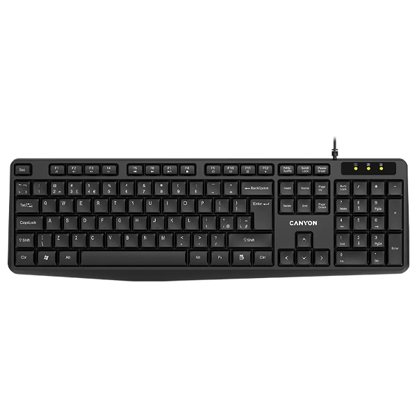 Tastatura Canyon KB-1 CNECKEY01AD
