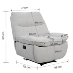 Fotelja podesiva Loctek FlexiSpot XC6 Manual Beige Fotelja podesiva Loctek FlexiSpot XC6 Manual Beige