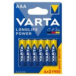 Baterije Varta LR03 LongLife Power AAA 4+2