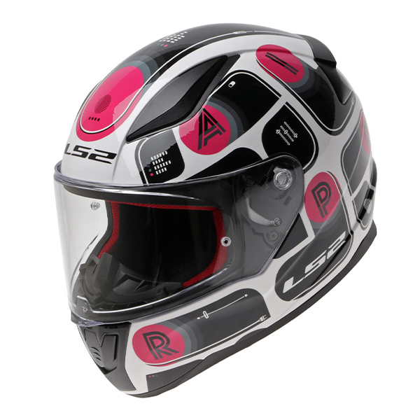 Kaciga LS2 FF353 Rapid Brick Black Pink L