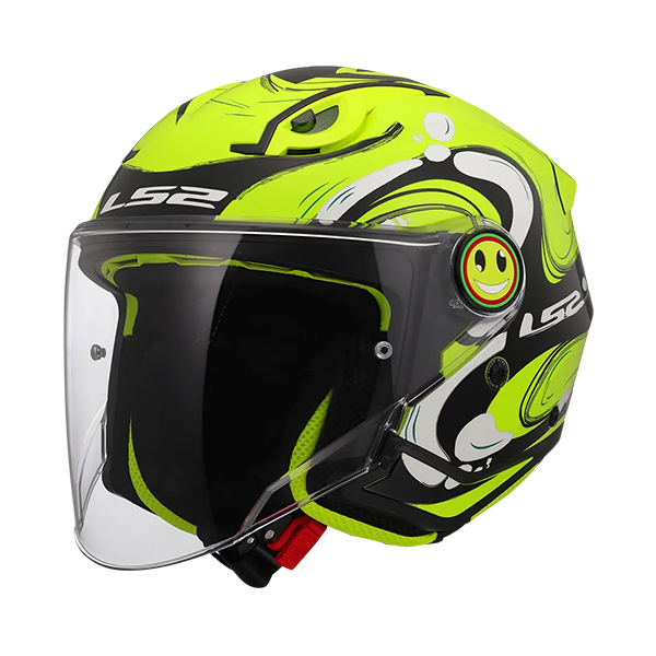 Kaciga dječija LS2 OF622 Funny II Glup H-V yellow S