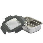 Posuda za hranu Nava Inox sa plastičnim poklopcem Misty 600ml (10-002-101)