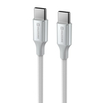 Kabl Swissten Textile II USB-C / USB-C 1,5m White - 71528204