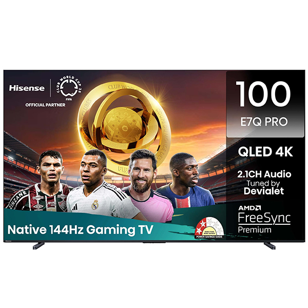 TV QLED Hisense 100E7Q PRO 144Hz 4K Smart/ TV QLED Hisense 100E7Q PRO 144Hz 4K Smart/