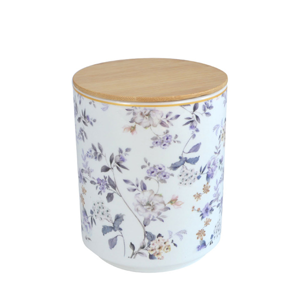 Posuda Sigma K/S/S JH-JAR-B porcelan (dekor ljubičasti cvijet)