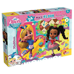 Puzzle Disney DF Maxi floor 24 Pekara Alise u Zemlji čuda