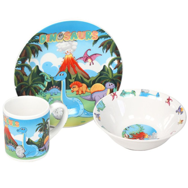 Dječiji set Sigma ZH-088 Dino 3/1 porcelan