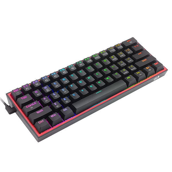 Tastatura Redragon Fizz Pro K616 RGB Wireless Black 60% (mehanička, bežična) Gaming Tastatura Redragon Fizz Pro K616 RGB Wireless Black 60% (mehanička, bežična) Gaming