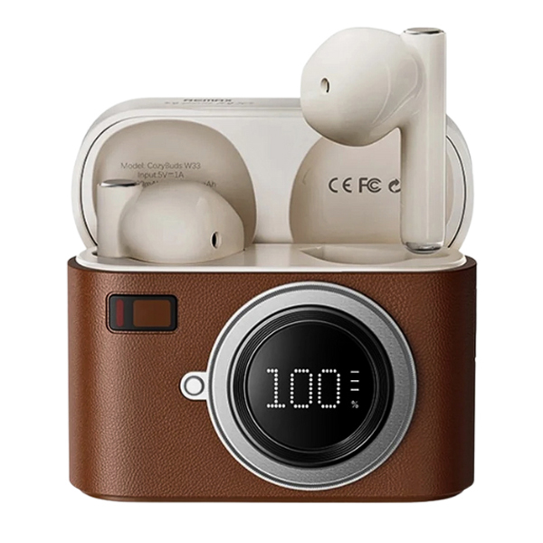 Slušalice Remax W33 Bluetooth braon