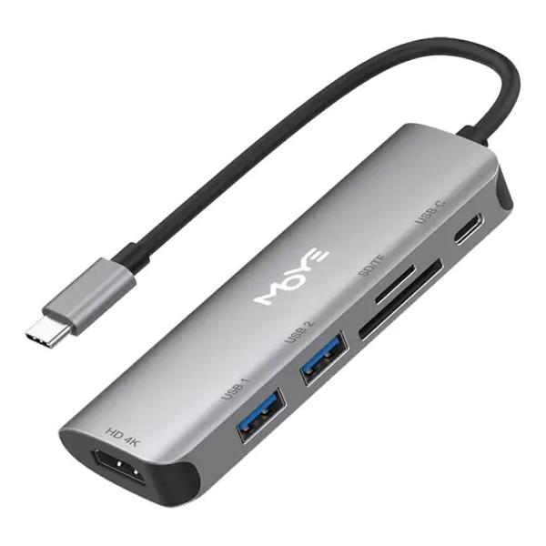 USB HUB Moye Core Multiport X6