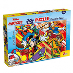 Puzzle Lisciani Složi i Oboji Mickey Mouse 2u1 60 komada