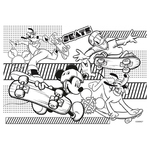Puzzle Lisciani Složi i Oboji Mickey Mouse 2u1 60 komada Puzzle Lisciani Složi i Oboji Mickey Mouse 2u1 60 komada