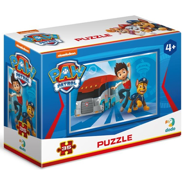 Puzzle DoDo Mini Patrolne Šape - Rajder & Roki 35 komada