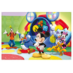 Puzzle 60 kom 2u1 složi i oboji Mickey Mouse