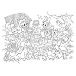 Puzzle DF Supermaxi Mickey Mouse 35 djelova