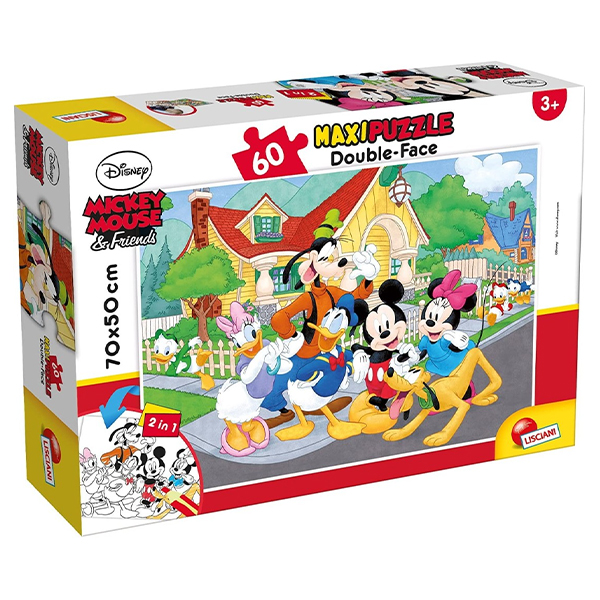 Puzzle Lisciani Disney DF Maxi Floor Mickey Mouse & Friends 60 djelova