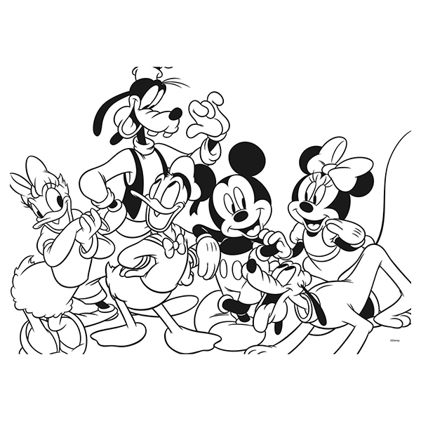 Puzzle Lisciani Disney DF Maxi Floor Mickey Mouse & Friends 60 djelova