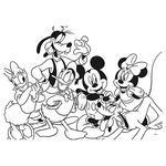 Puzzle Lisciani Disney DF Maxi Floor Mickey Mouse & Friends 60 djelova