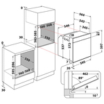Ugradna rerna Hotpoint Ariston HAOI5S8HM0XA Ugradna rerna Hotpoint Ariston HAOI5S8HM0XA
