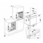 Ugradna rerna Hotpoint Ariston HAOI78PPT1SBA Ugradna rerna Hotpoint Ariston HAOI78PPT1SBA