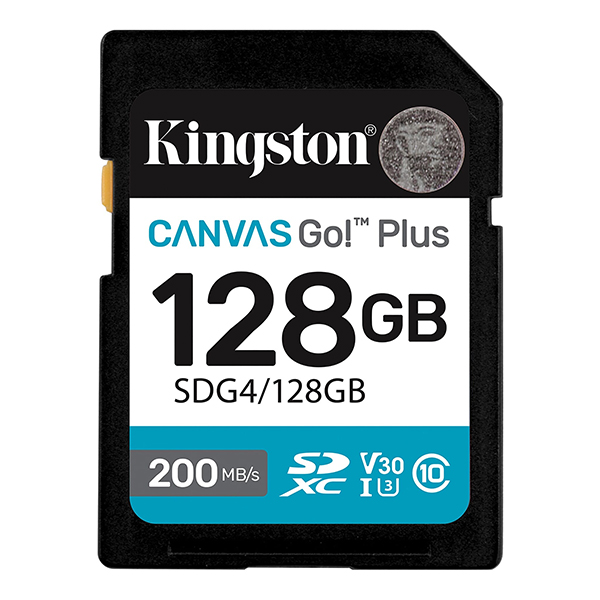 Micro SDXC Kingston SDG4/128GB Canvas Go Plus 128GB