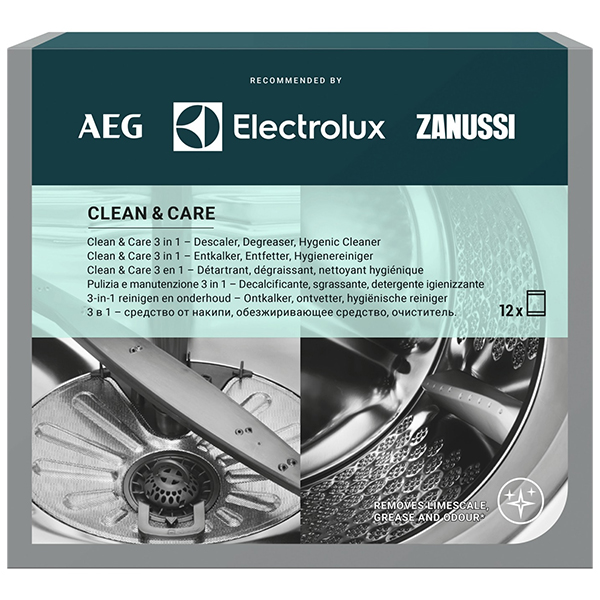Clean & Care 3in1 kesica za čišćenje sudo i veš mašine Clean & Care 3in1 kesica za čišćenje sudo i veš mašine