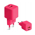 Punjač Colorum USB-A USB-C PD 30W CLS30-AC-02 (Magenta) GSM178772