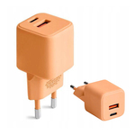 Punjač Colorum USB-A USB-C PD 30W CLS30-AC-14 (Peach fuzz) GSM179872