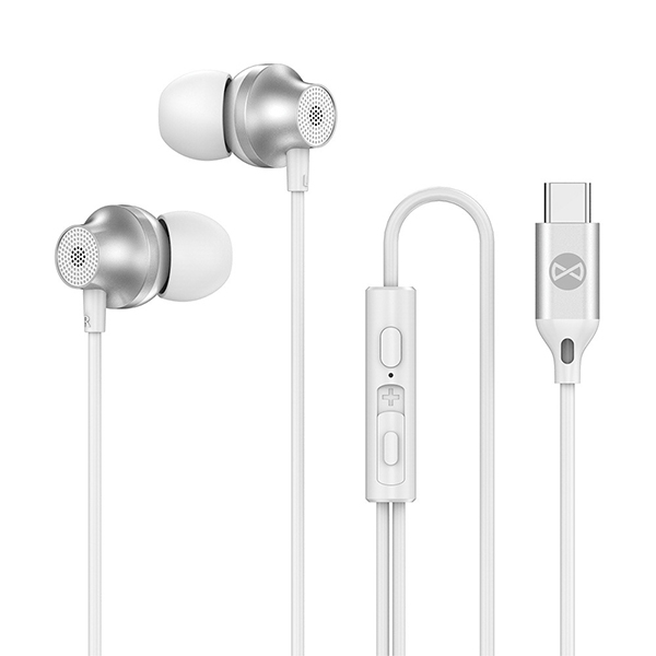 Slušalice Forever EP-02 USB-C bijele GSM187600 Slušalice Forever EP-02 USB-C bijele GSM187600