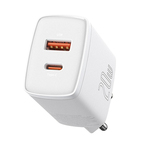 Punjač Baseus Compact CCXJ-B02 bijeli PD 20W 1xUSB-C 1xUSB BRA011925