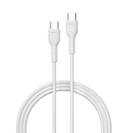 Kabl Devia Kintone EC151 USB-C na USB-C 1m 60W 3A bijeli BRA013497