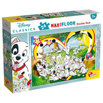 Puzzle Lisciani Složi i oboji 2u1 - 101 Dalmatinac - 24 kom