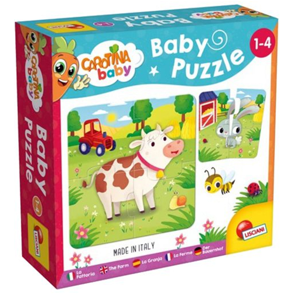 Puzzle Lisciani Carotina Baby 1-4 Farma