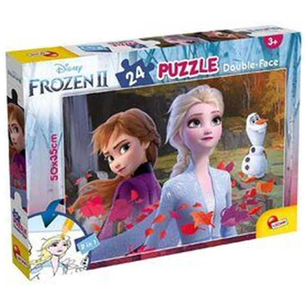 Puzzle Lisciani Frozen 2 – 2u1 Složi i oboji 24 kom