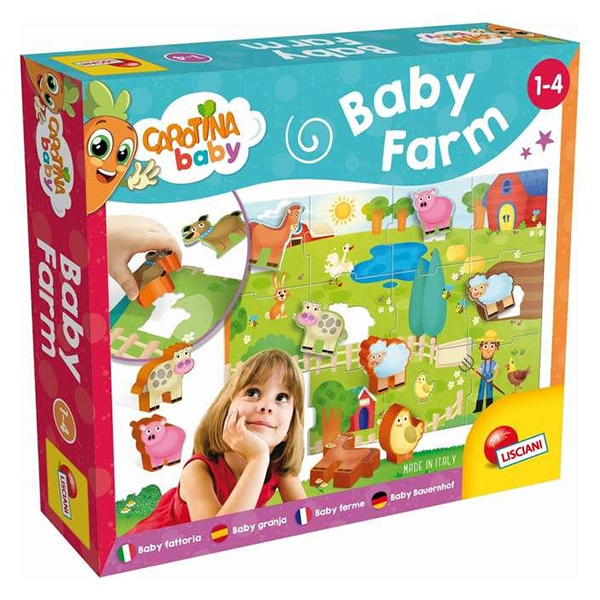 Puzzle Lisciani Carotina Baby - Baby farma Puzzle Lisciani Carotina Baby - Baby farma