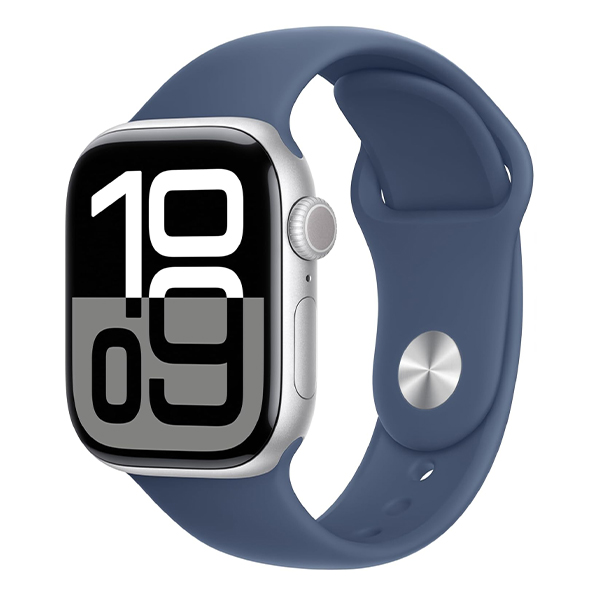 Pametni sat Apple iWatch Series 10 GPS 46mm Silver Aluminium Case with Denim Storm Blue Sport Band Pametni sat Apple iWatch Series 10 GPS 46mm Silver Aluminium Case with Denim Storm Blue Sport Band