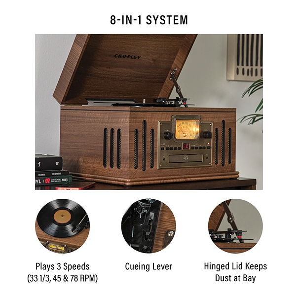 Gramofon Crosley CR704B-WA4 Musician Entertainment center Bluetooth Gramofon Crosley CR704B-WA4 Musician Entertainment center Bluetooth