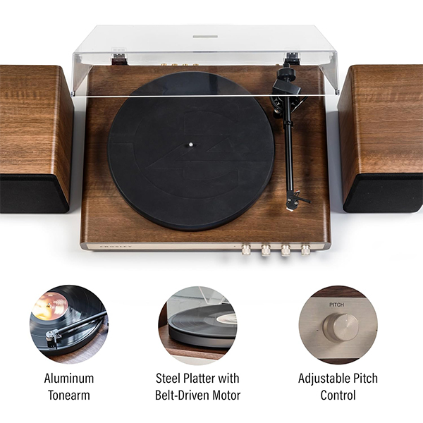 Gramofon Crosley C65A-WAGL4 Bluetooth (Walnut) Gramofon Crosley C65A-WAGL4 Bluetooth (Walnut)