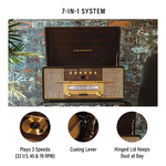 Gramofon Crosley Rhapsody CR7016A-MA4 Bluetooth (Mahogany) Gramofon Crosley Rhapsody CR7016A-MA4 Bluetooth (Mahogany)