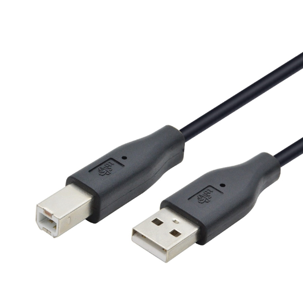Kabl E-Green USB A - USB B M/M 5m crni (OST03432) za štampač