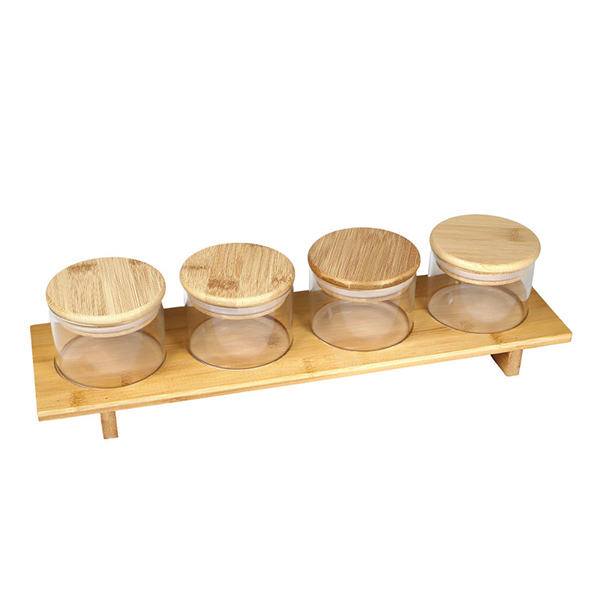 Set za začine Metalac YAT-1418838 4/1 bambus Set za začine Metalac YAT-1418838 4/1 bambus