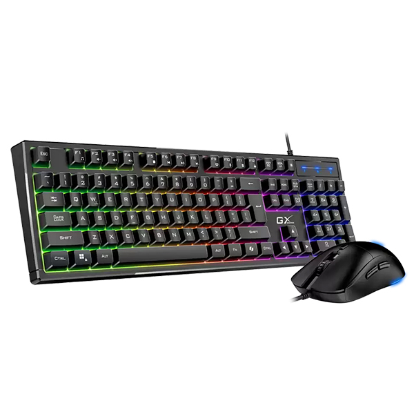Tastatura+miš Genius Scorpion KM-GX6 Gaming RGB USB YU black