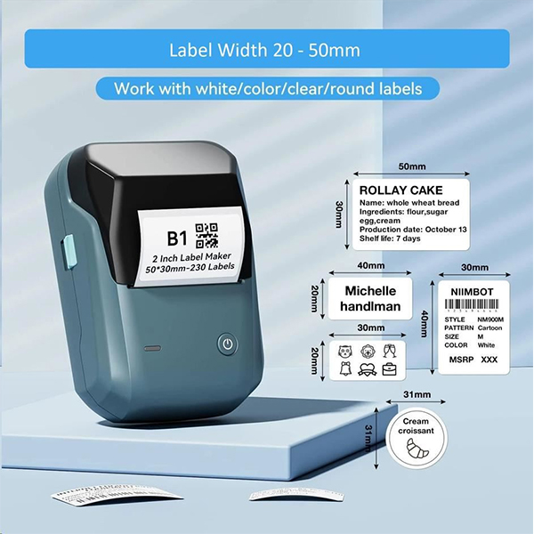 Štampač etiketa NIIMBOT B1 Portable Zeleni