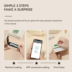 Štampač etiketa NIIMBOT H1S Krem bijela