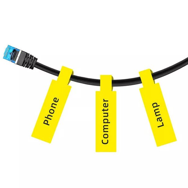 Traka za štampanje etiketa NIIMBOT T12.5*74+35-65 žuta, za kablove