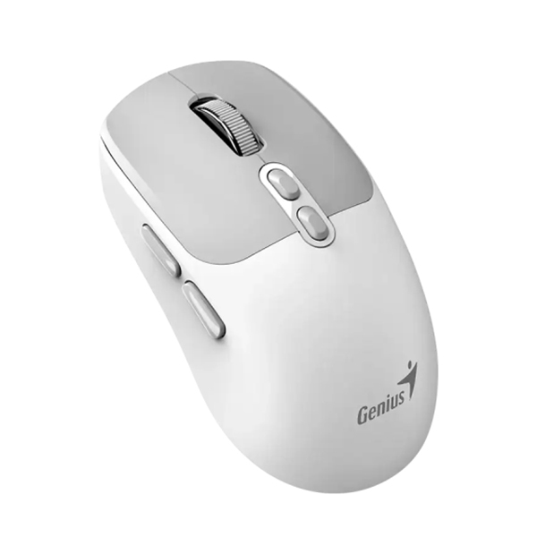 Miš GENIUS NX-8080S BT Wireless Optical USB belo-sivi Miš GENIUS NX-8080S BT Wireless Optical USB belo-sivi