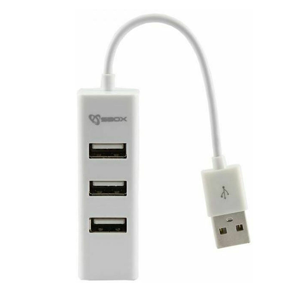 USB Hub SBOX H-204 bijeli H-204W-VP USB Hub SBOX H-204 bijeli H-204W-VP