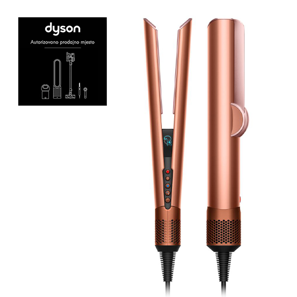 Presa za kosu Dyson Airstrait (143343) Amber Silk/Pink Champagne Limited Edition
