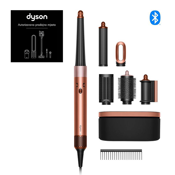 Stajler Dyson Airwrap i.d. (123682) Amber Silk/Pink Champagne Straight+Wavy Limited Edition